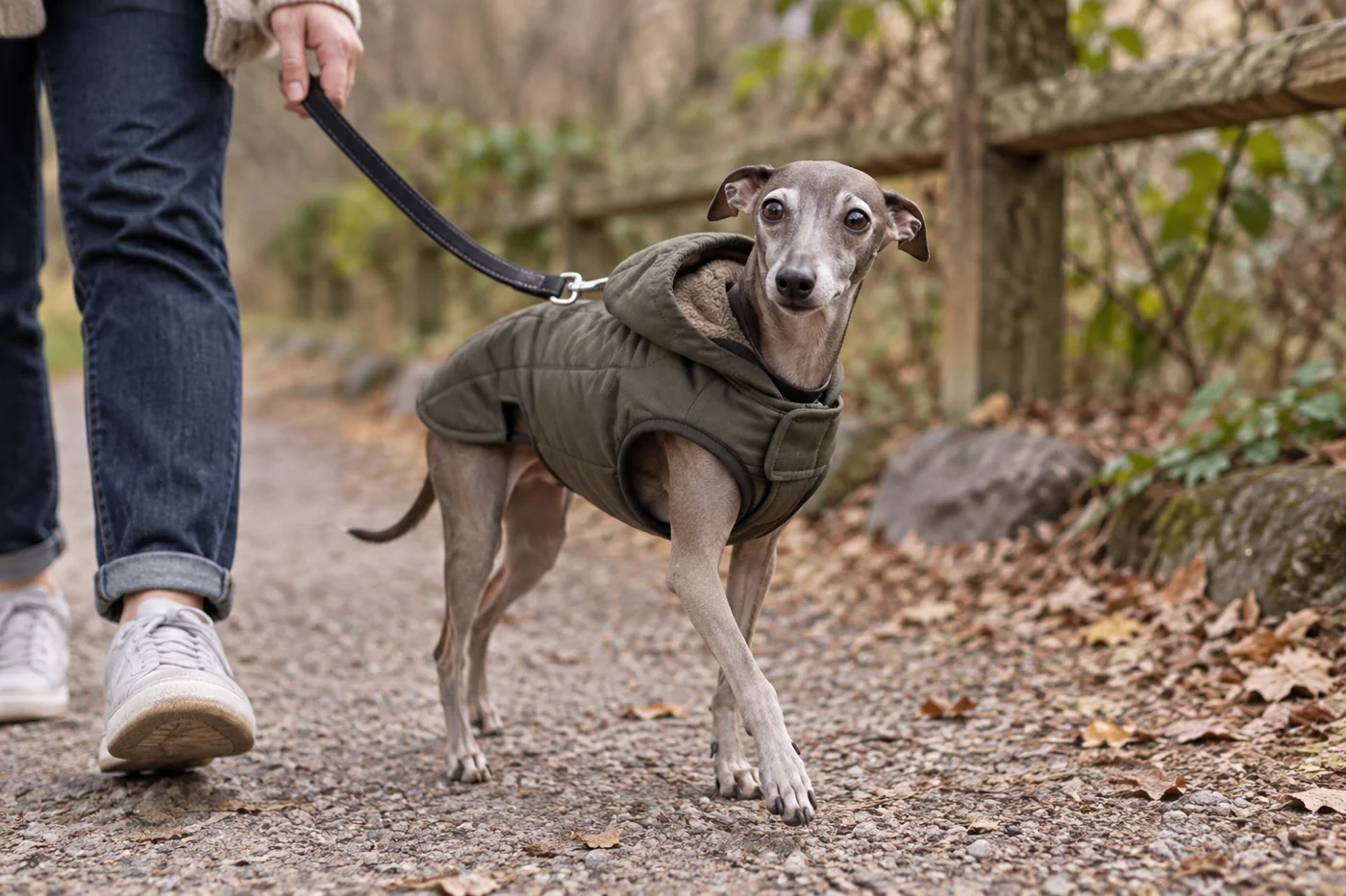 Does an Italian Greyhound need a hood?