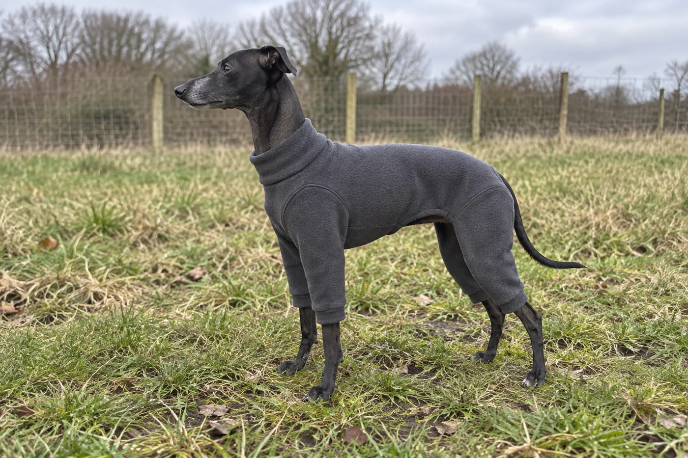 Clothing for an active Italian Greyhound walk