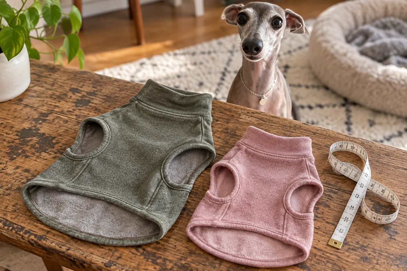 Should you size up Italian Greyhound clothing?